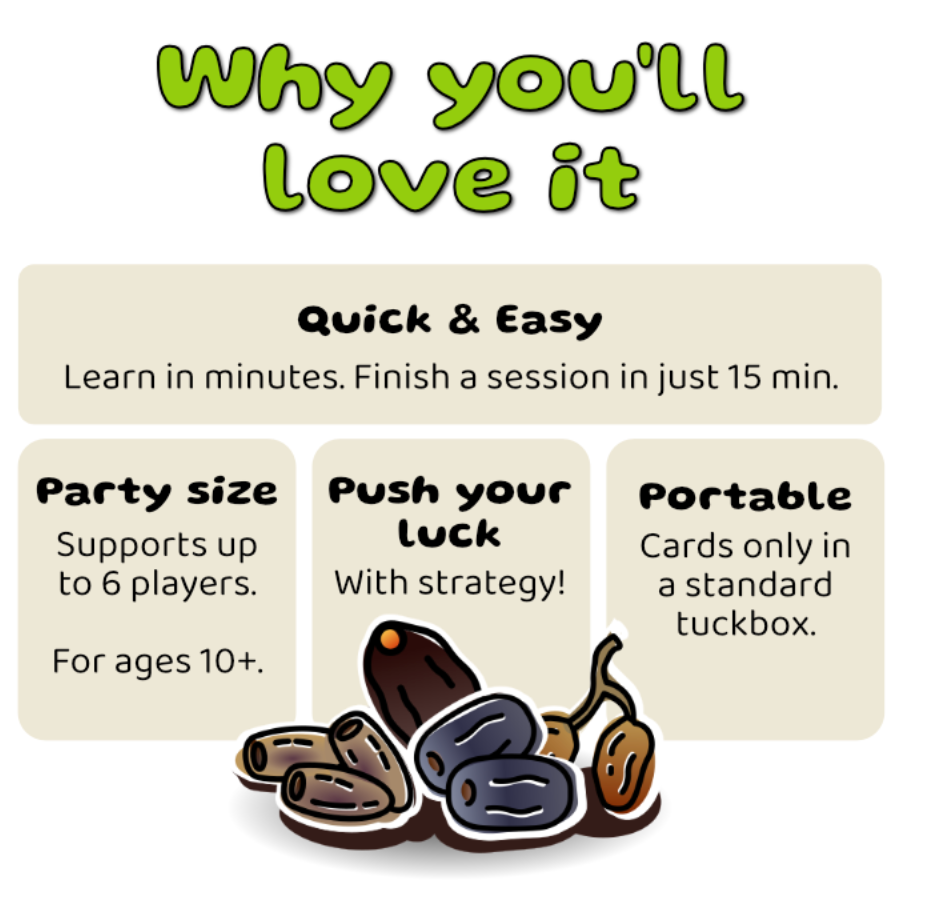 Date Drop by Cardboard Quokka
