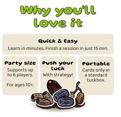 Date Drop by Cardboard Quokka